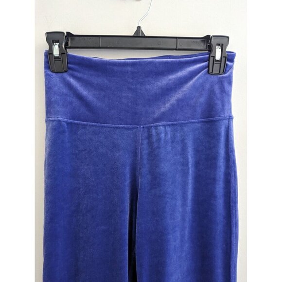 Athleta Elation Velvet Flare Pants in Purple Women's Size XS - Picture 4 of 8